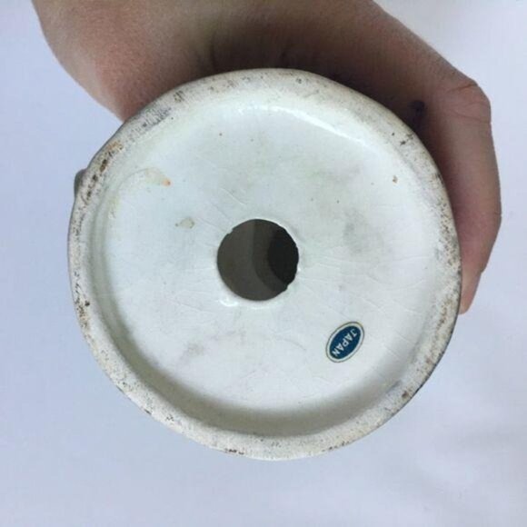 Boy with Duck and Umbrella Figurine Japan Lefton ? - Picture 5 of 7